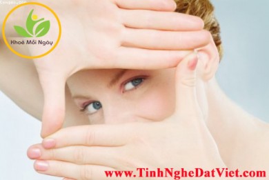 Tinh bột nghệ và những tác dụng tuyệt vời đối với bệnh khô mắt