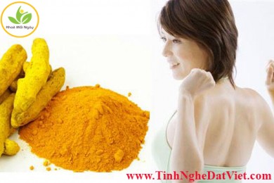 Bí quyết chống lão hóa da từ mặt nạ tinh bột nghệ