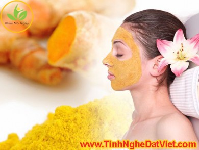 CÁCH ĐẮP MẶT NẠ TINH BỘT NGHỆ NGUYÊN CHẤT KHÔNG BỊ VÀNG DA