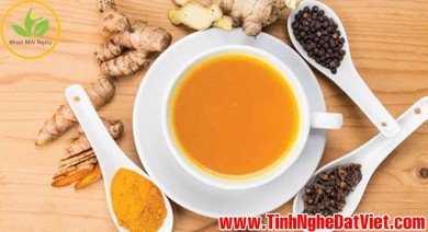Sống khỏe mỗi ngày với 1 tách trà gừng nghệ