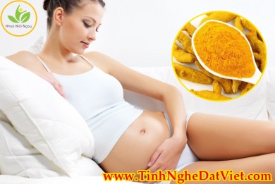 Tác dụng của tinh bột nghệ với bà bầu trong việc chăm sóc sức khỏe và làm đẹp