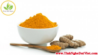 Tuyệt đối lưu ý những điều sau khi dùng tinh bột nghệ làm đẹp